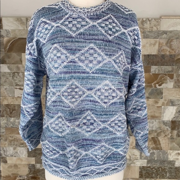 David Brett crew neck long sleeve sweater - Picture 1 of 10